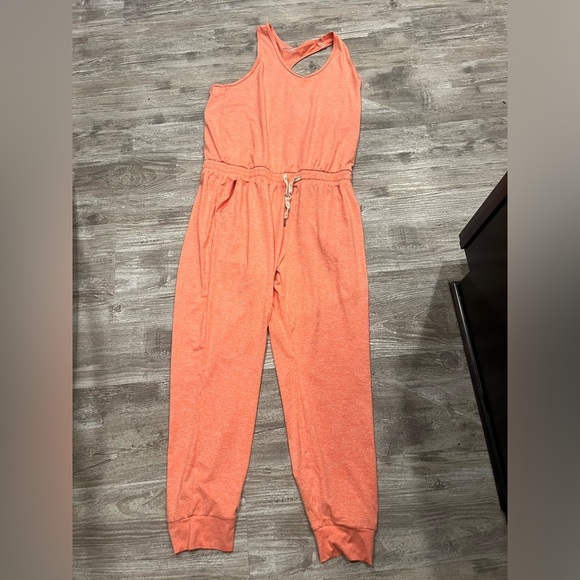 Pants - NWOT Ziya peach jumpsuit jogger - women’s XL